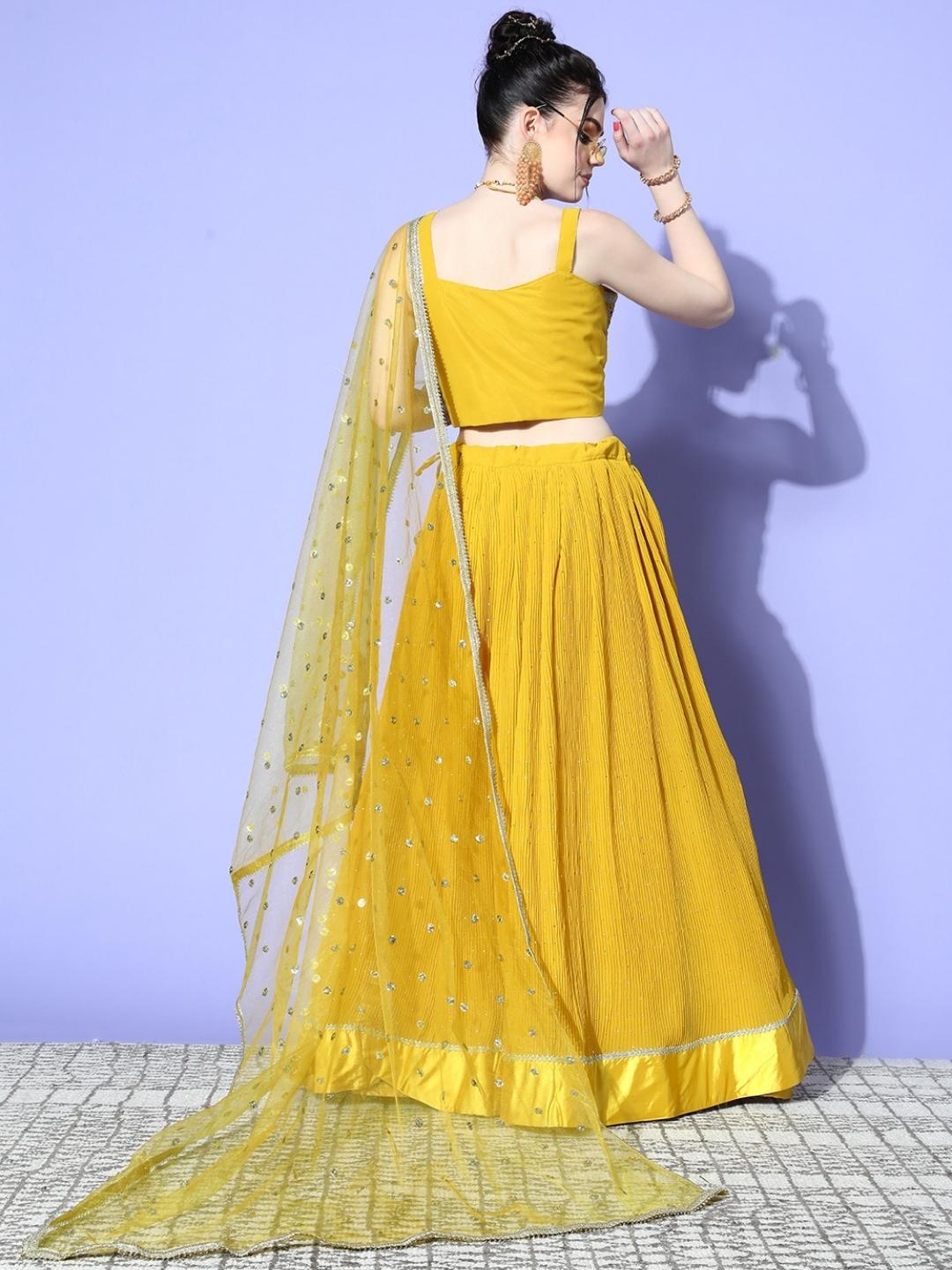Mirror & Cut Dana Embellished Lehenga Set with Stylish Blouse