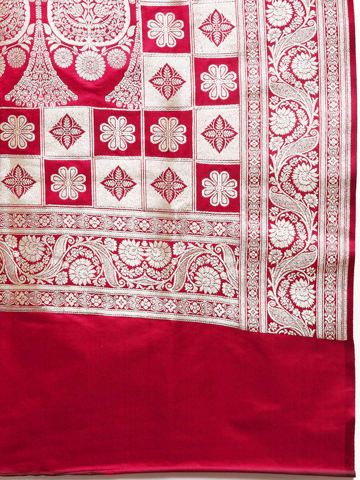 Bridal Zari Woven Traditional Kanjeewaram Silk Saree