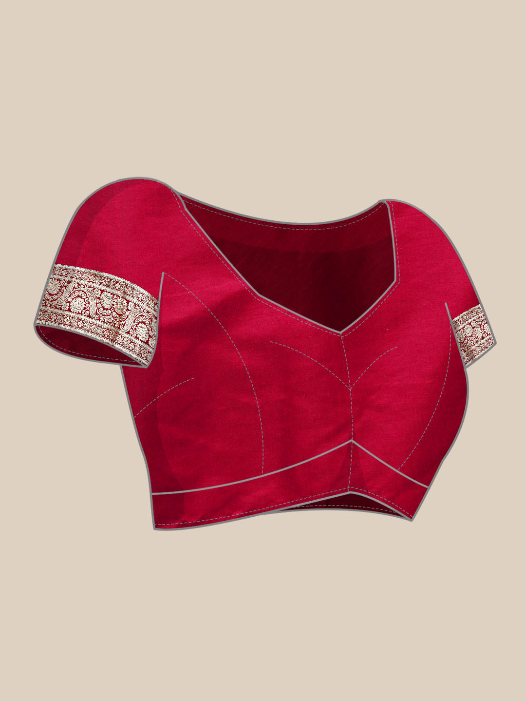 Bridal Zari Woven Traditional Kanjeewaram Silk Saree