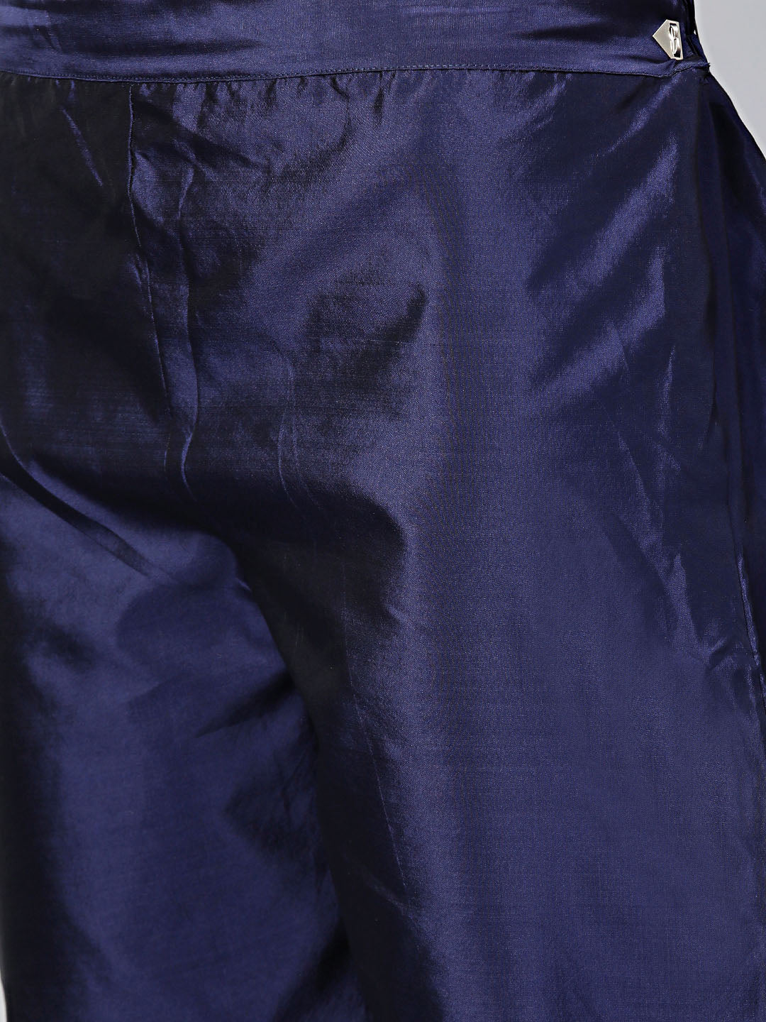 Pathani Style Kurta Set with Resham Zari weaving