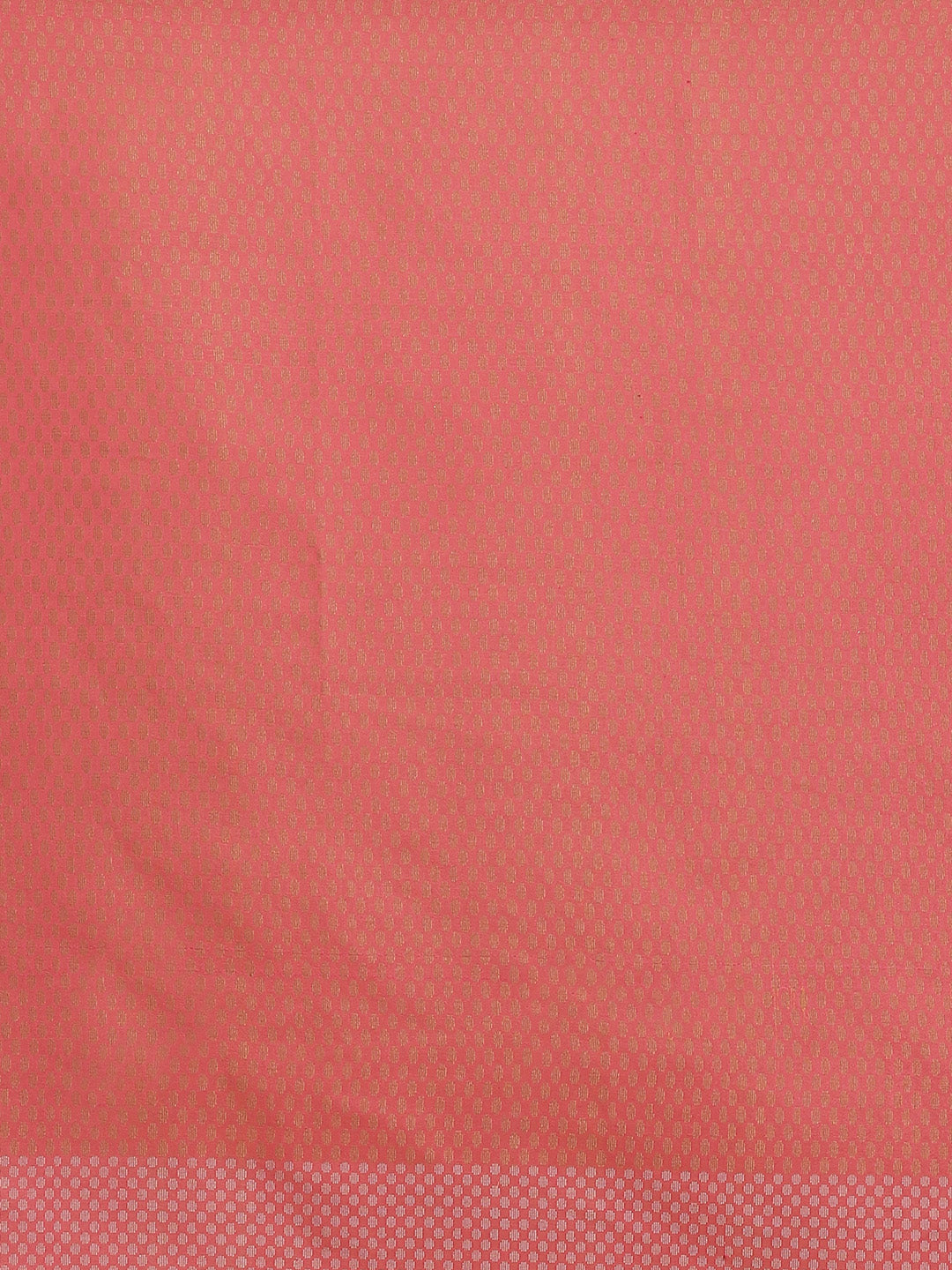Handloom Chanderi Saree with Tropical woven patterns and a Temple style border