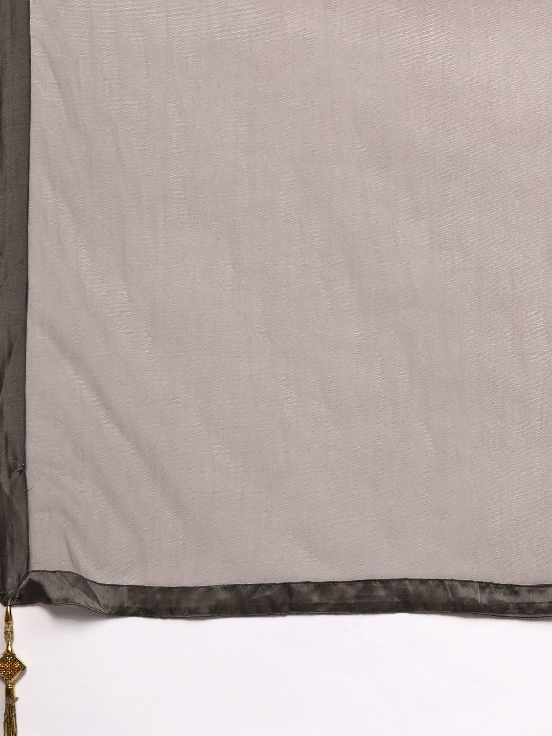 Flared Anarkali Gown with Zari, Resham Embroidery