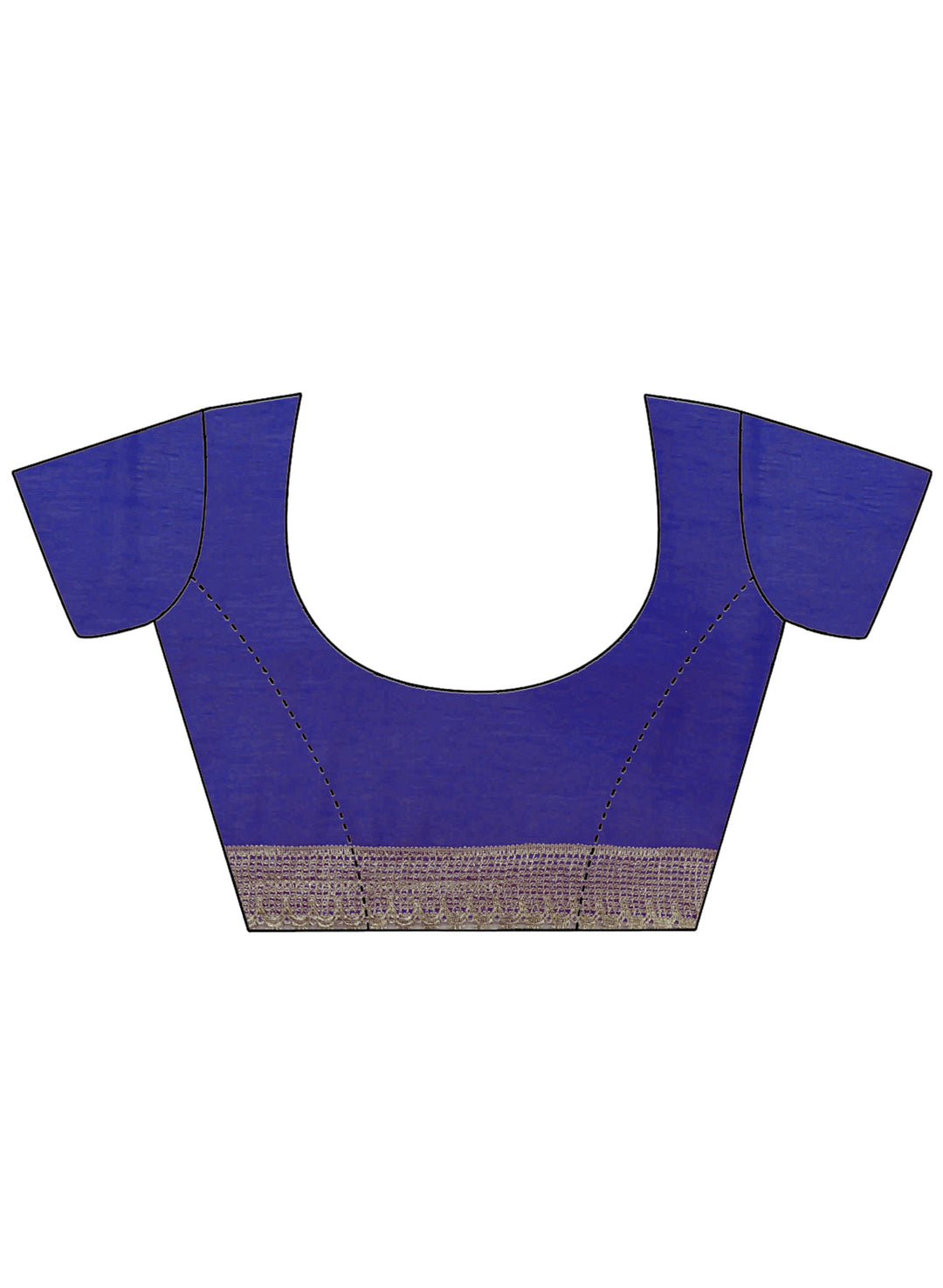 Blue Georgette Embroidered Party Wear Saree