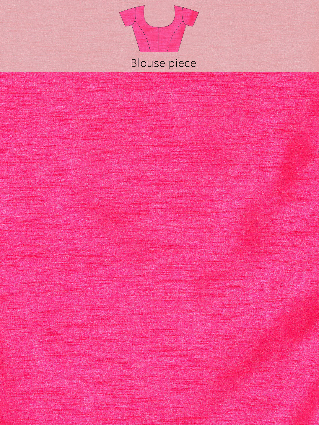 Pink Ombre Chevron Print & Floral Cutdana Embellished Saree