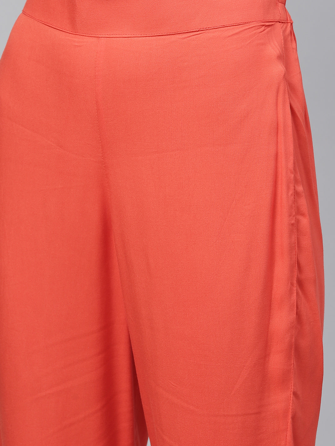 Chanderi Silk Stitched Suit with Digital Handloom & Indie Print with Maheshwari Dupatta