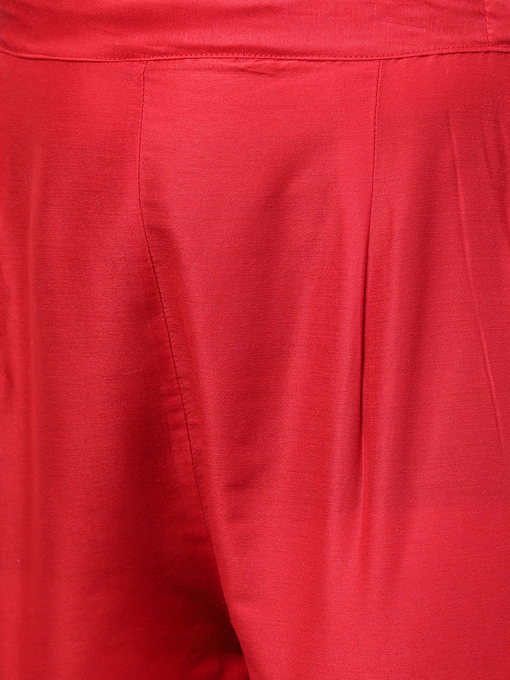 Angrakha Kurta Set with Banarasi Handloom dupatta