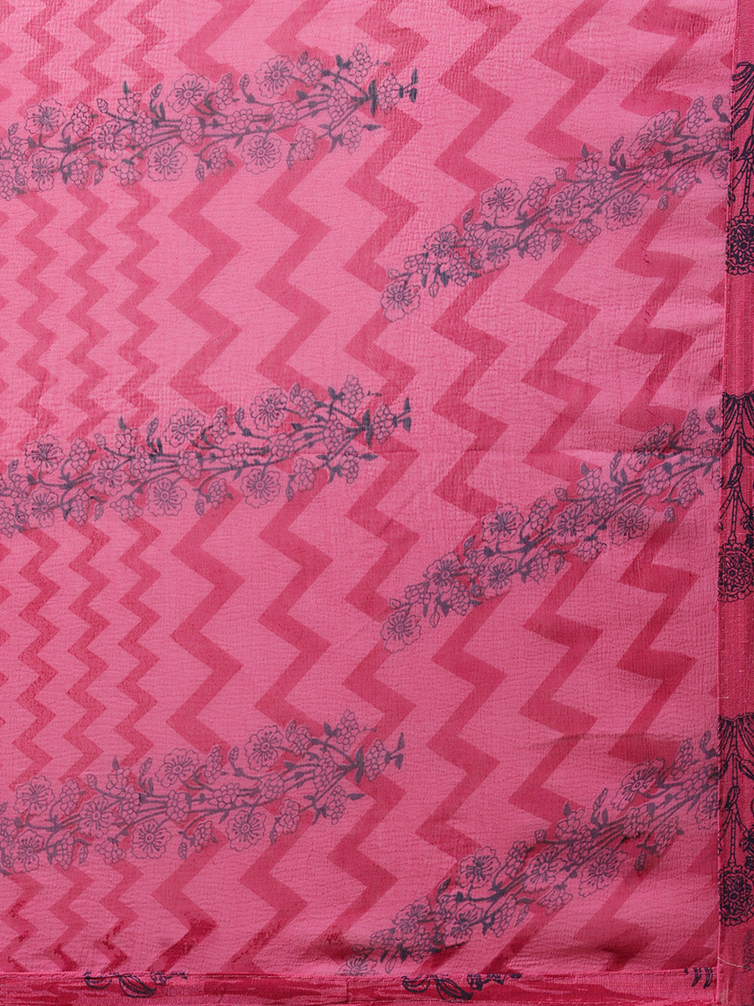 Cotton Stitched Suit Dupatta with Block Printing and Mirror Embellishments /Borders
