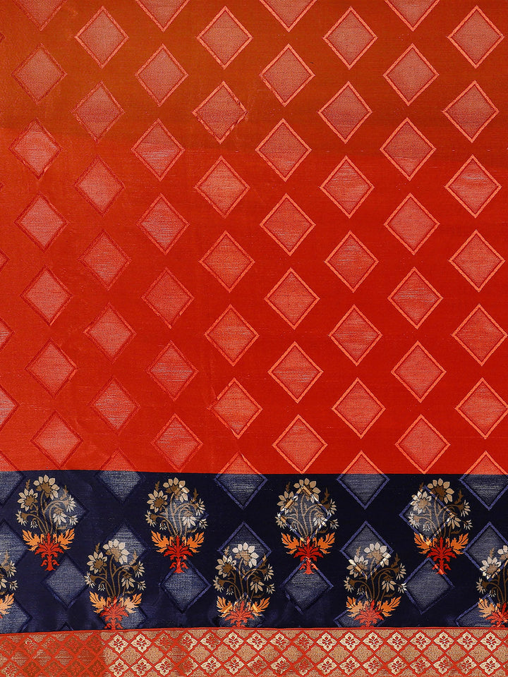 Crepe Printed Saree with Floral Digital print