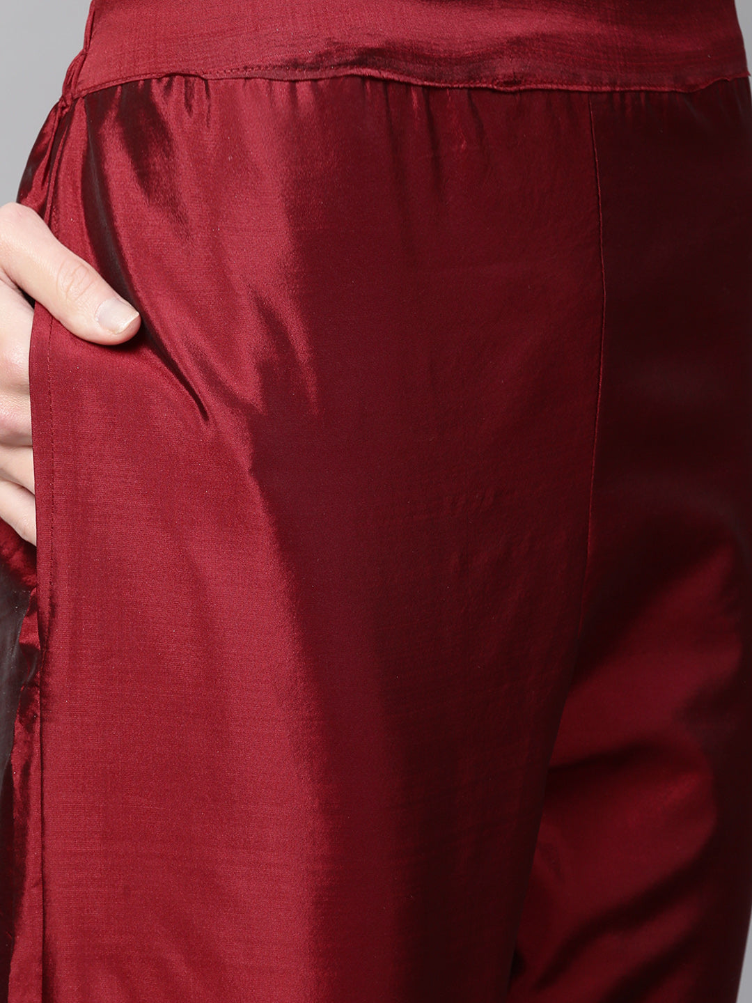 Kurta Pallazo Set with Embossed Rubber Print