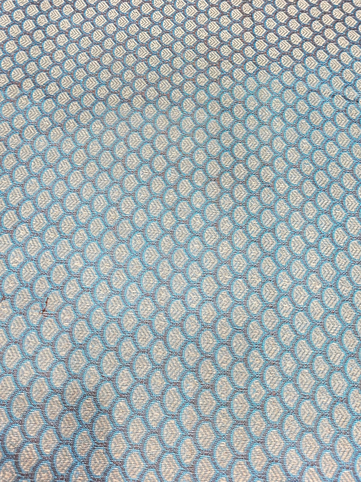 Banarasi Silk Dress Material with Scalloped Floral Motifs & Jaal pattern Jhallar Dupatta