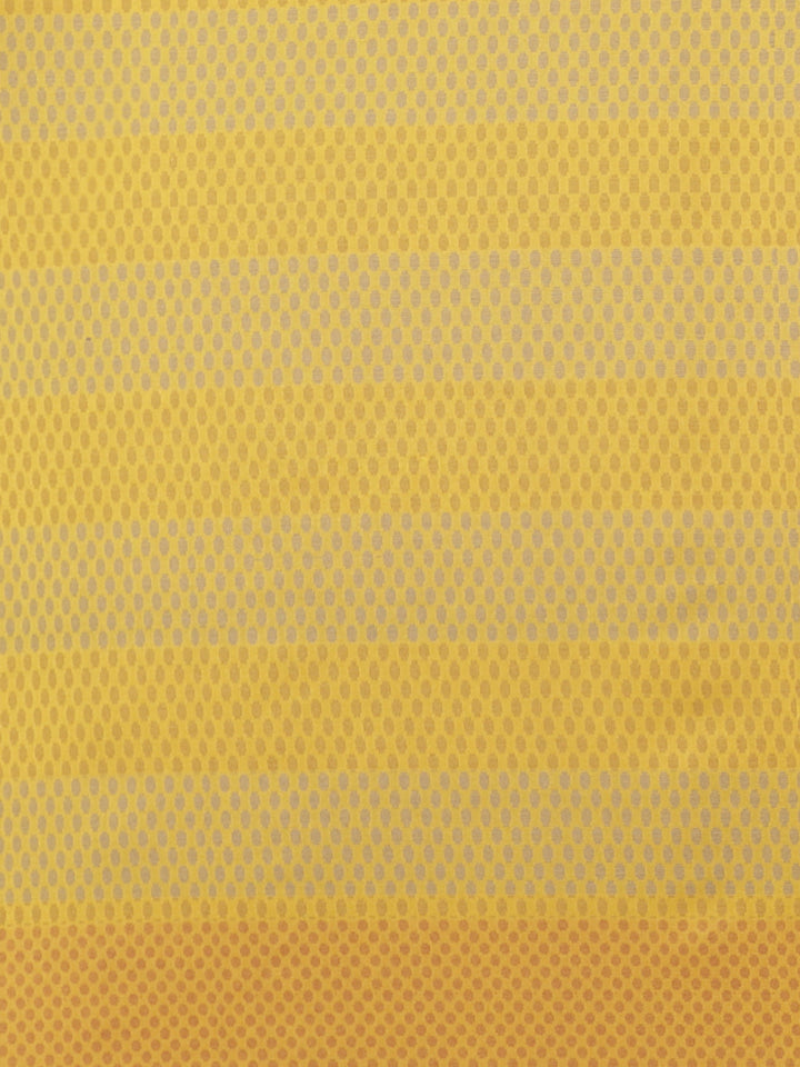 Handloom Chanderi Saree with Abstract woven pattern and a contrast border