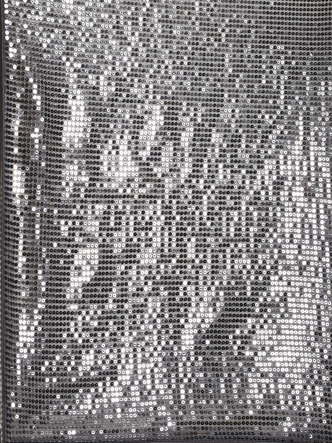 Grey Heavy Sequin Embellished Party Georgette Bling Cocktail Saree