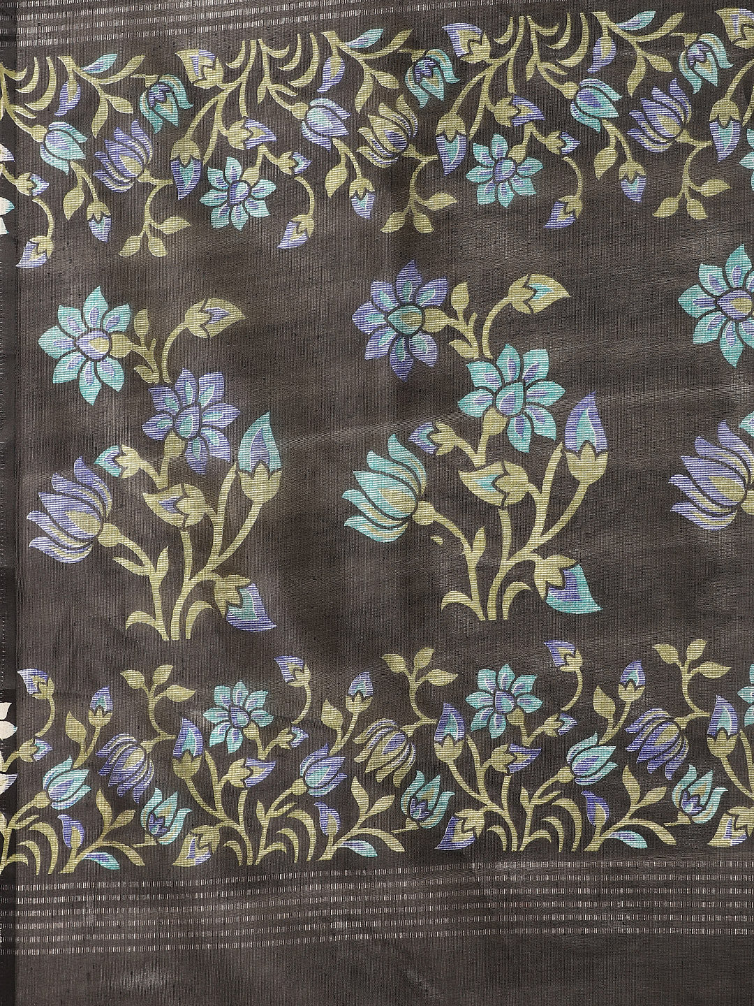 Bhagalpuri Silk Ombre Printed Saree