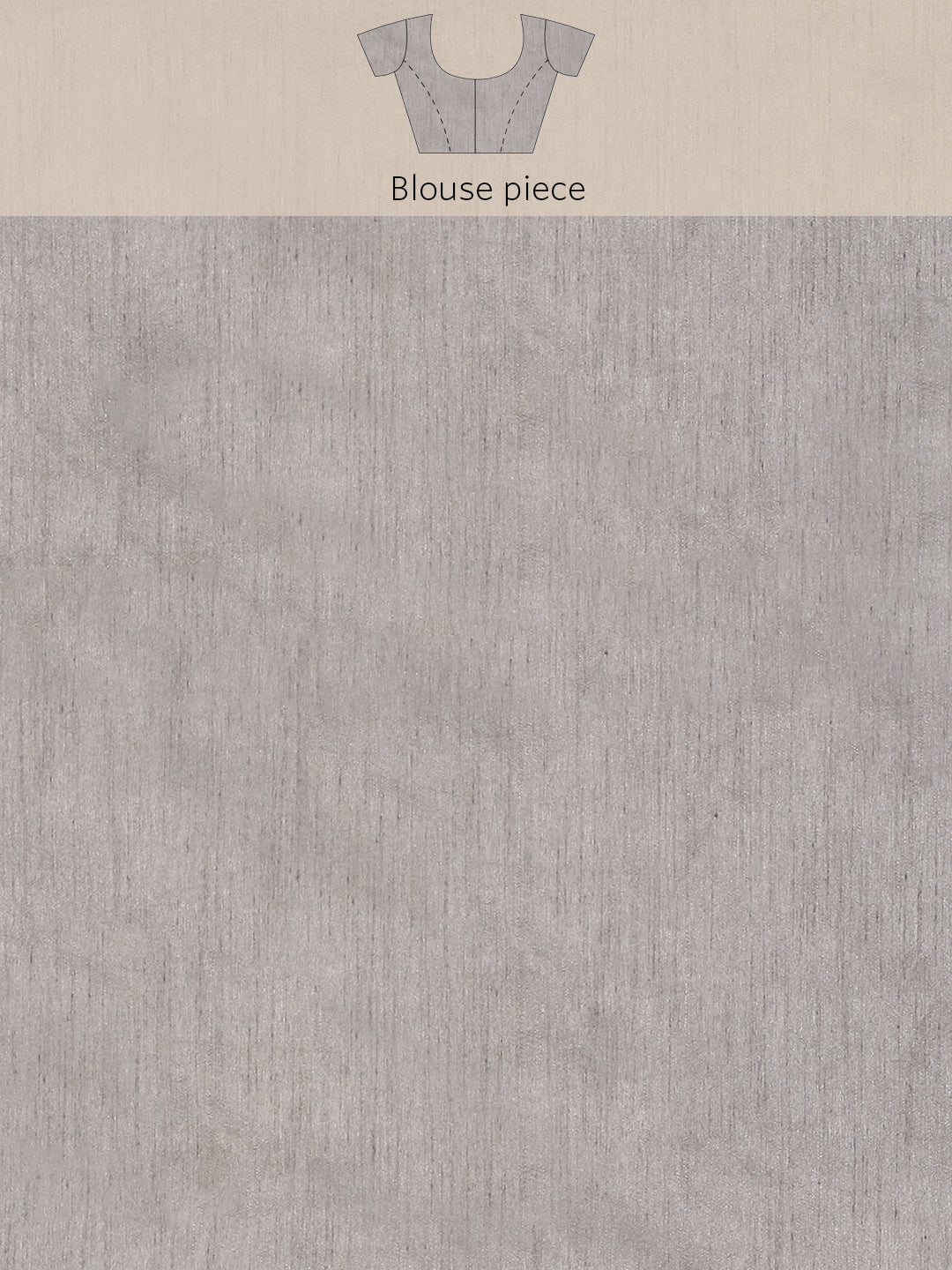 Grey White Resham thread Embroidery Embellished Chanderi Cotton Saree