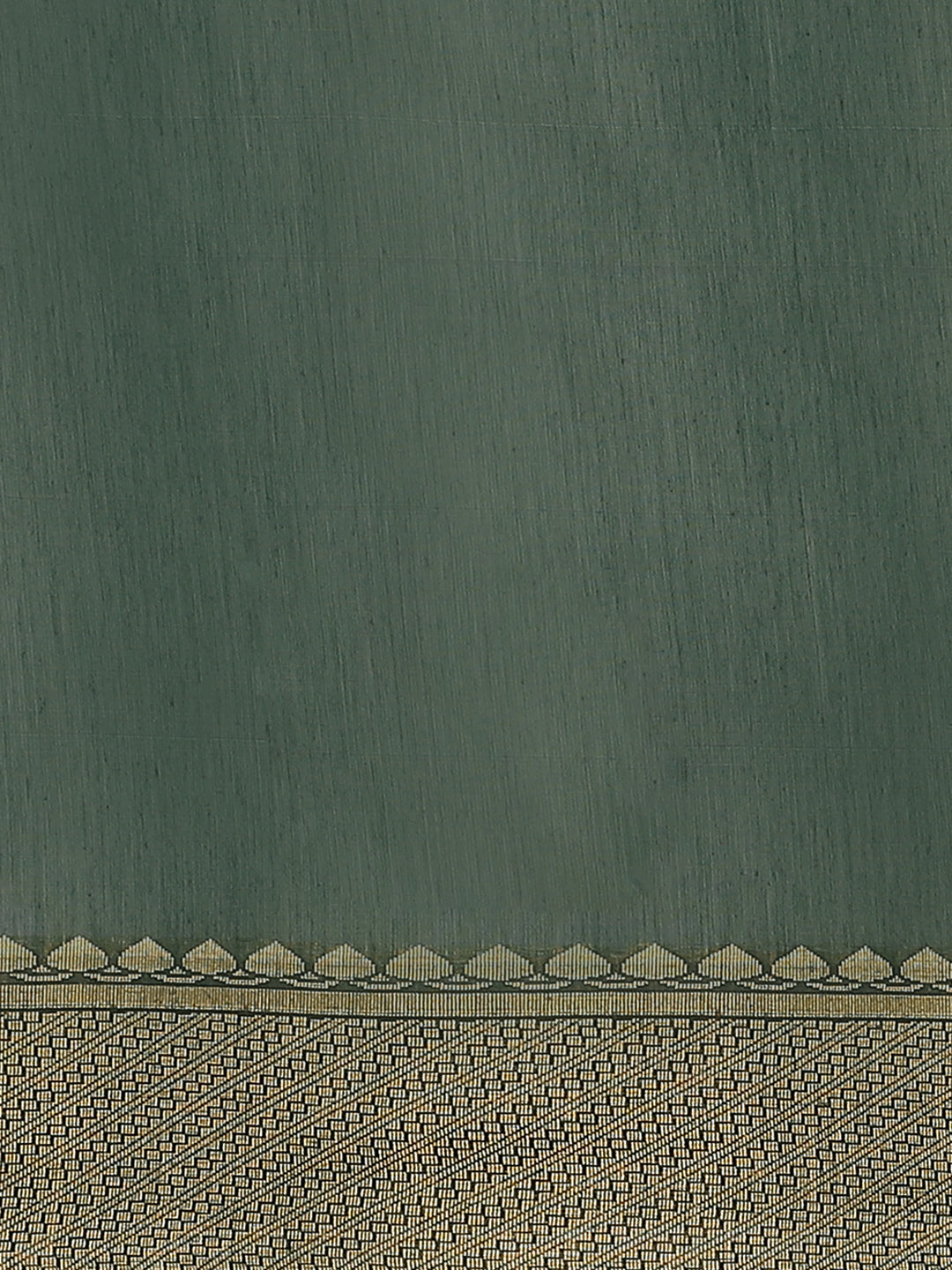 Deep Tone Banarasi Heritage of India Saree with Weaving Border, Contrast Pallu & Jhalar