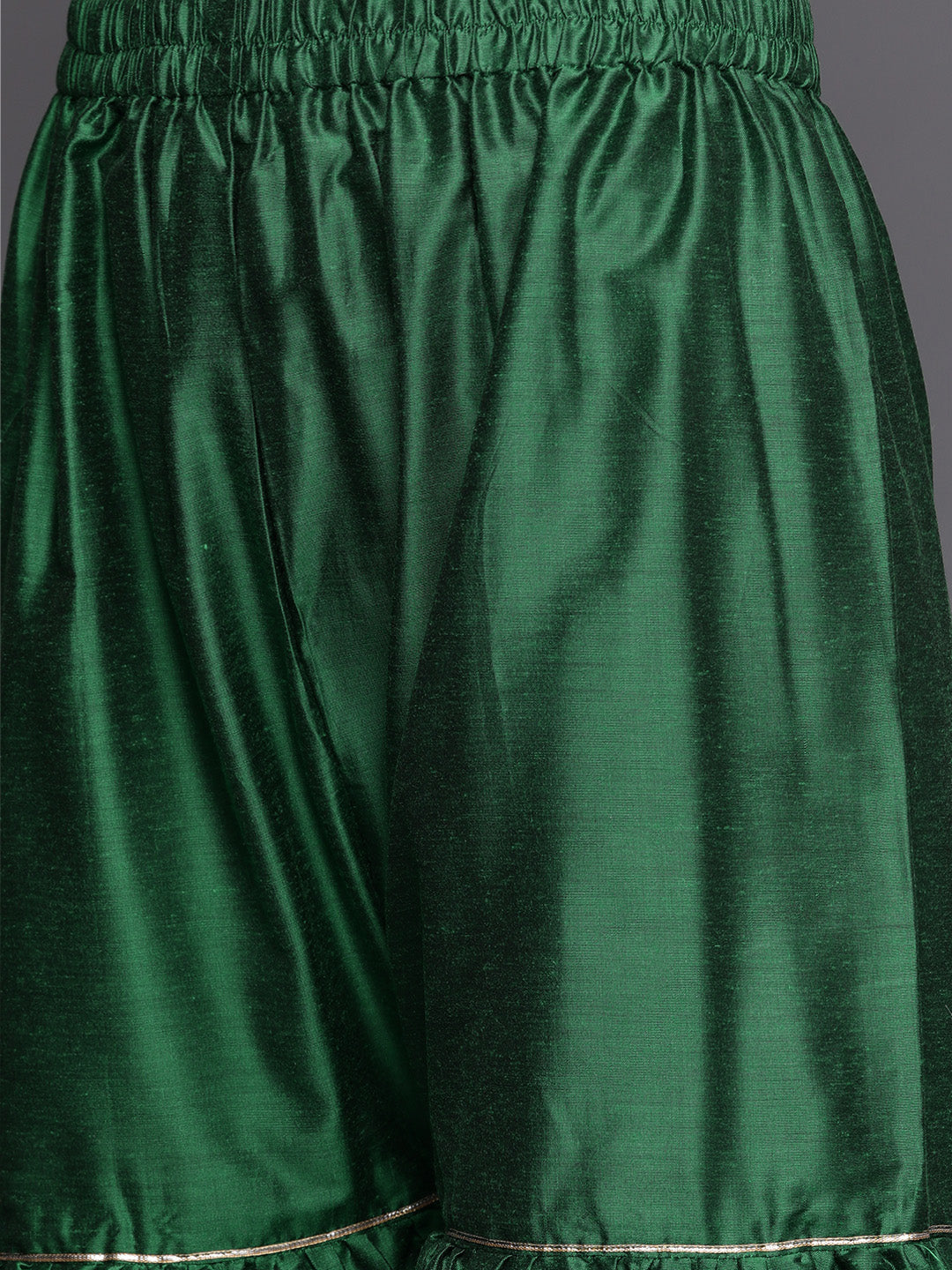 Banarasi Silk Kurta Sharara Set with Resham Weaving