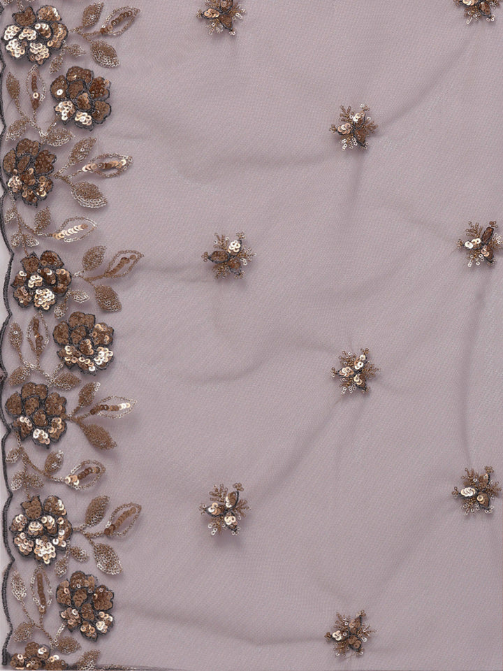 Embroidered Kurta Set with Scalloped Cut-Work dupatta