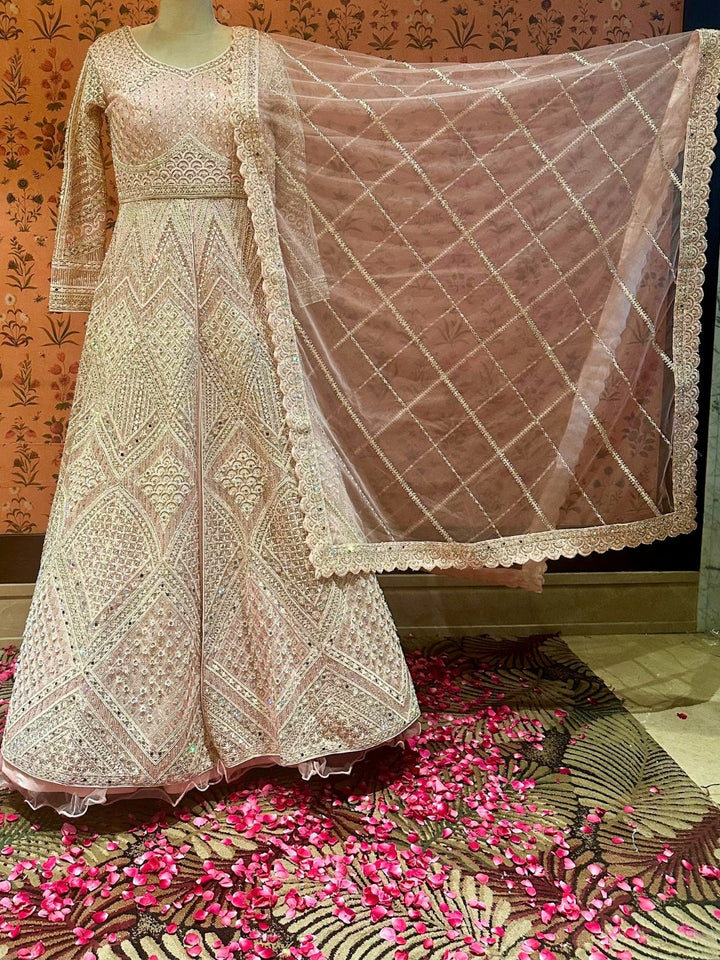 Blush Pink Serenity Embellished Lehenga