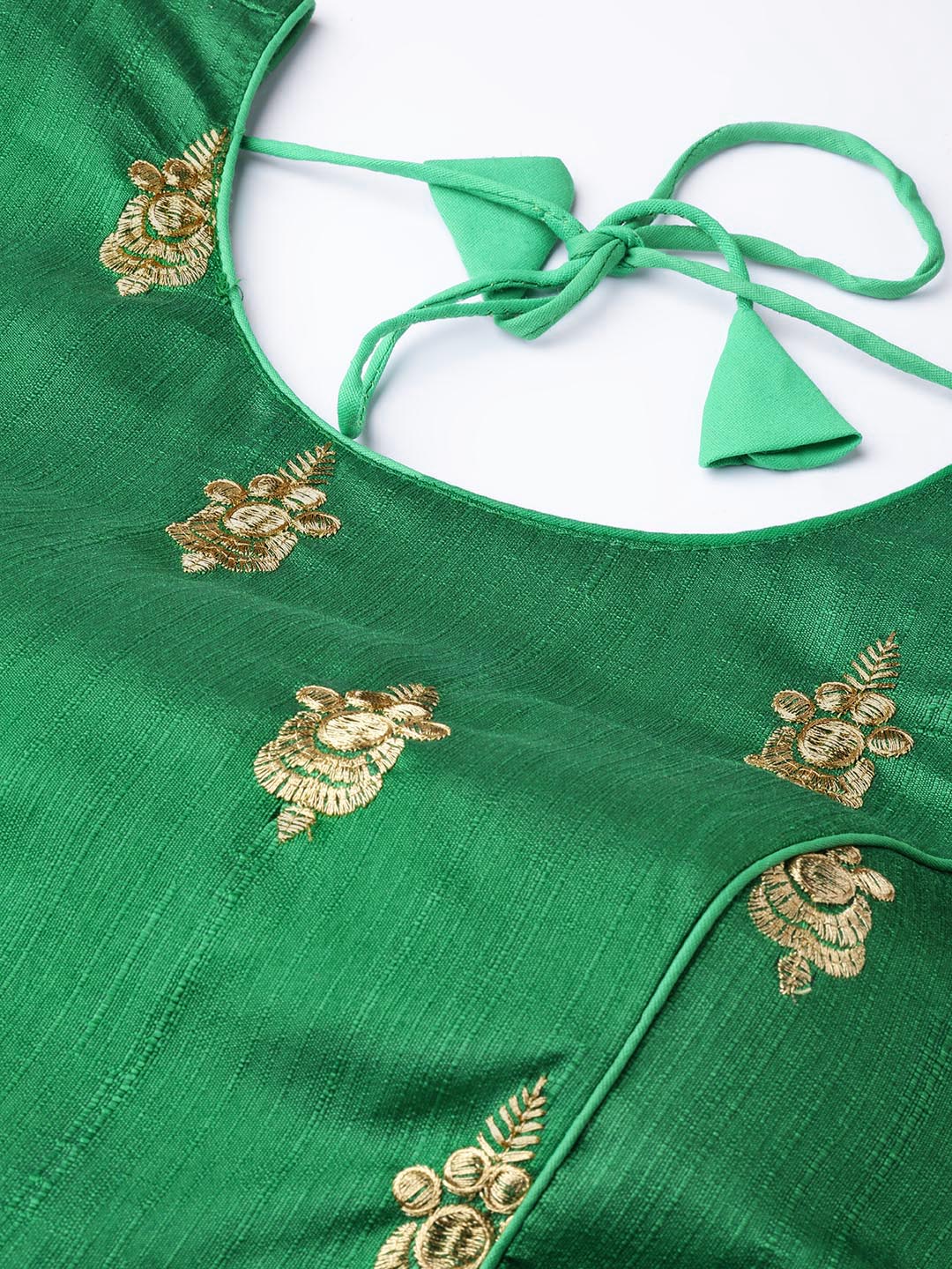 Digital Print Lehenga with Banarasi Dupatta and Embroidered Blouse