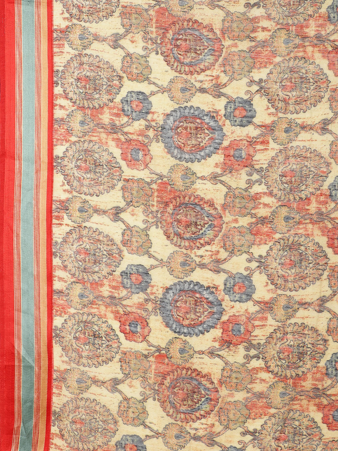 Bohemian Jute Cotton Silk Saree
