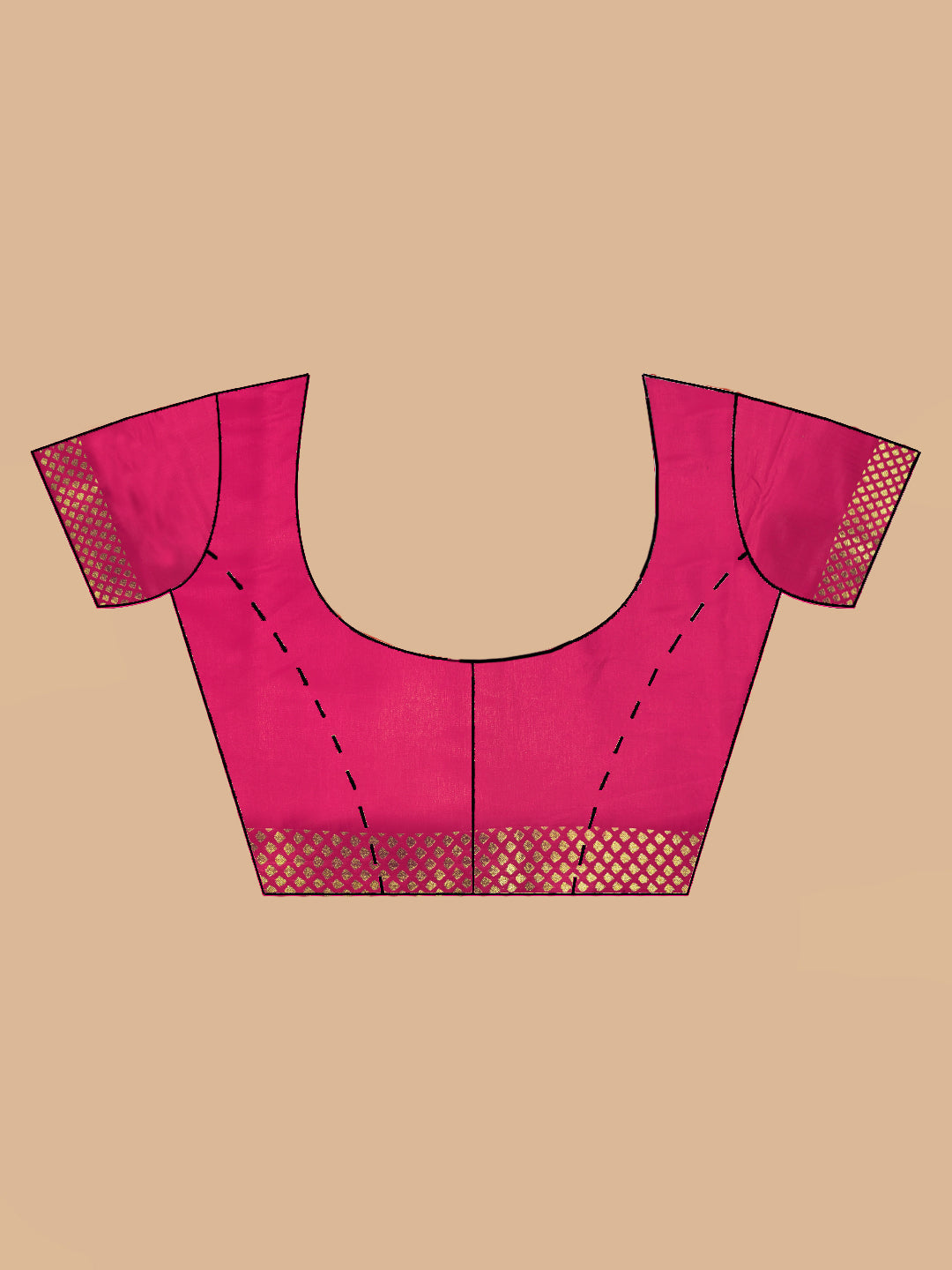 Traditional Handloom Banarasi saree with Intricate Zari Weaving