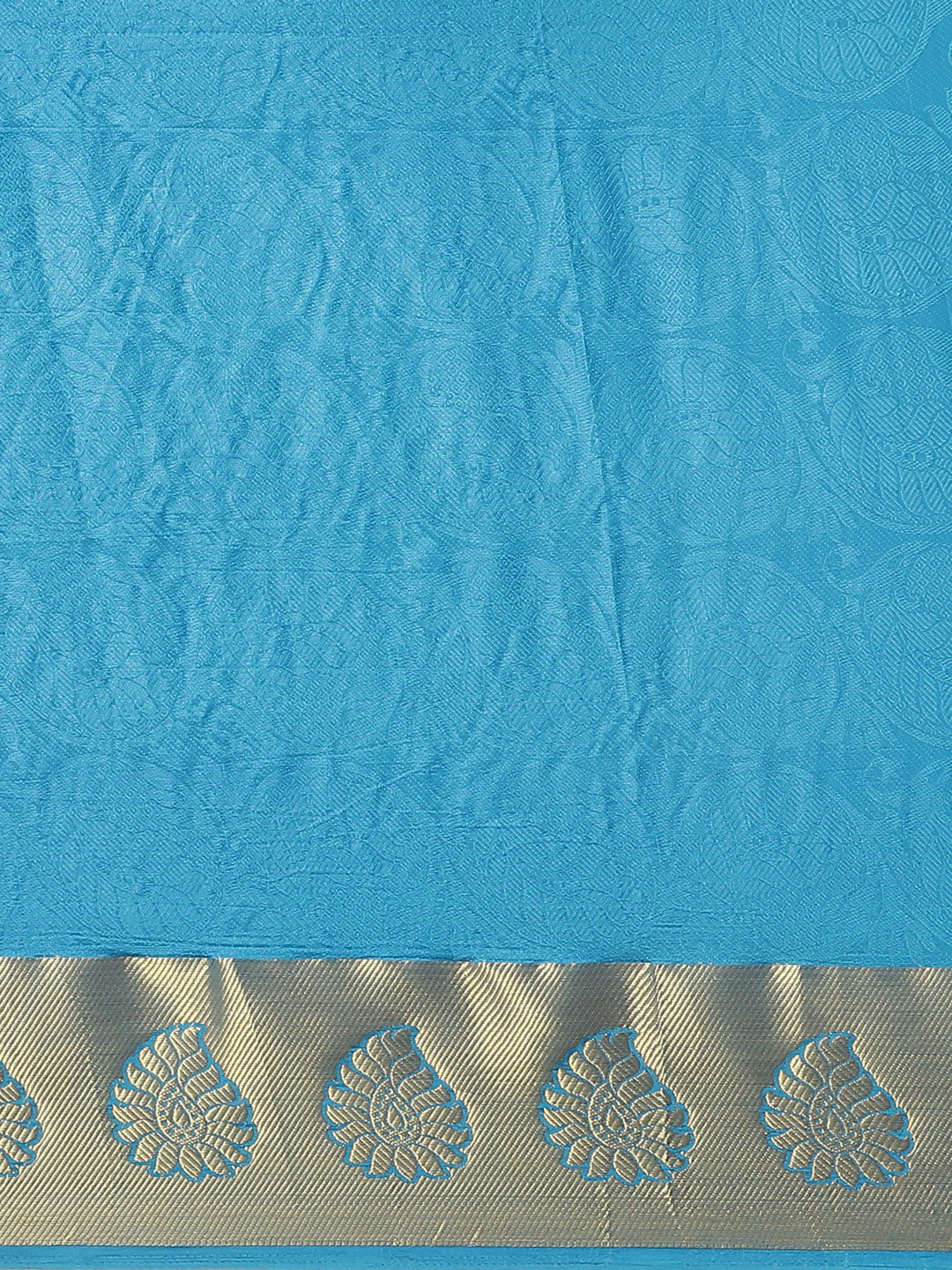 Banarasi Heritage Self Embossed Saree with Gold Zari, Paisley Motifs & Ombre dyeing