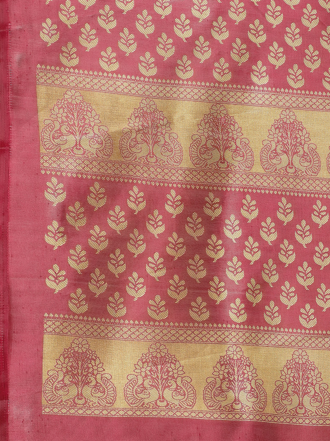 Bhagalpuri Silk Printed Saree with Animal Motifs