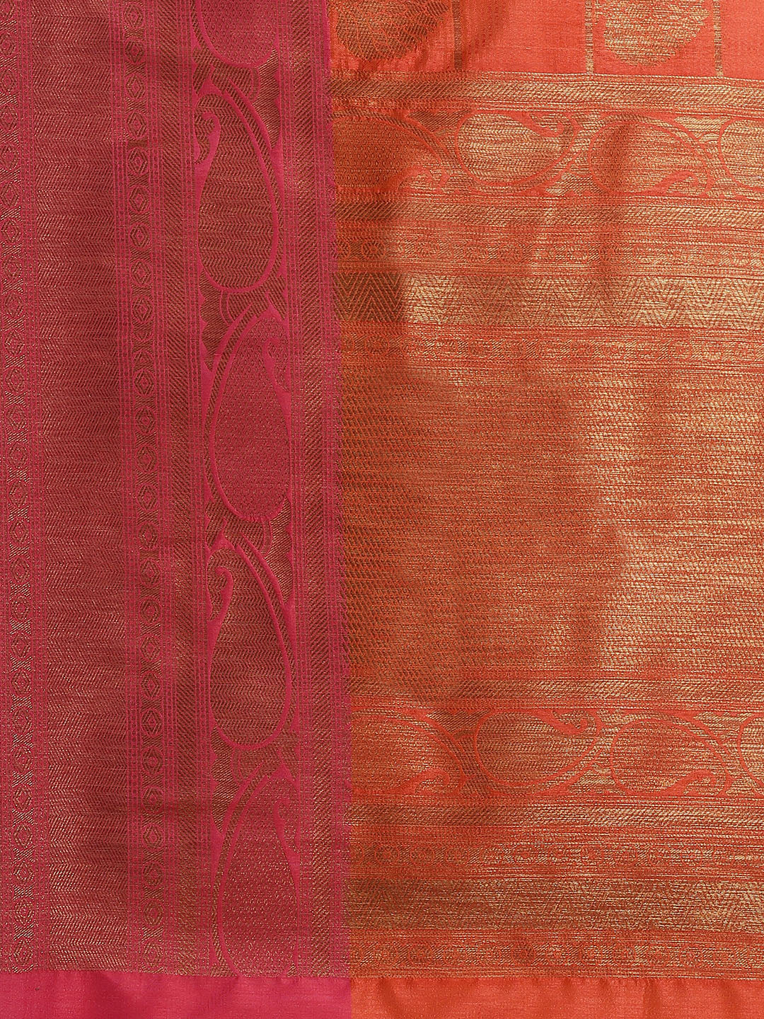NWJL5433 Traditional Checked Banarasi Jute Silk Saree with Oxidised Zari and contrast border