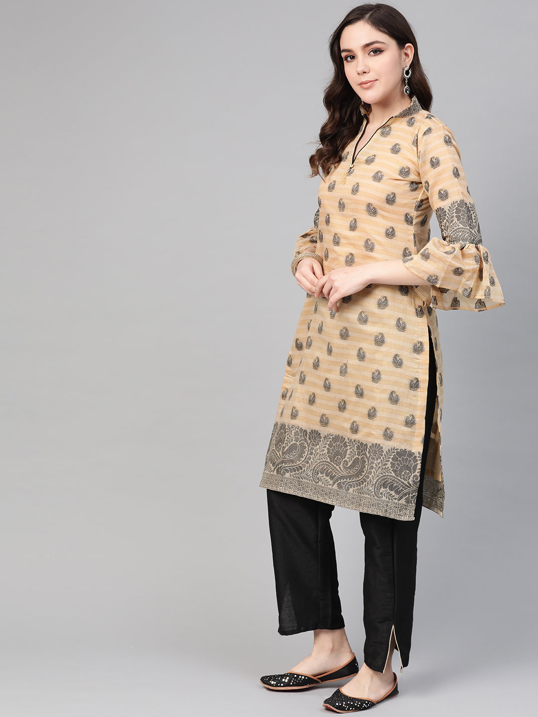 Banarasi Handloom Dress Material with Zari Resham Weaving