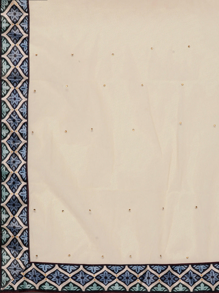Semi-stitched Digital Print Lehenga Set