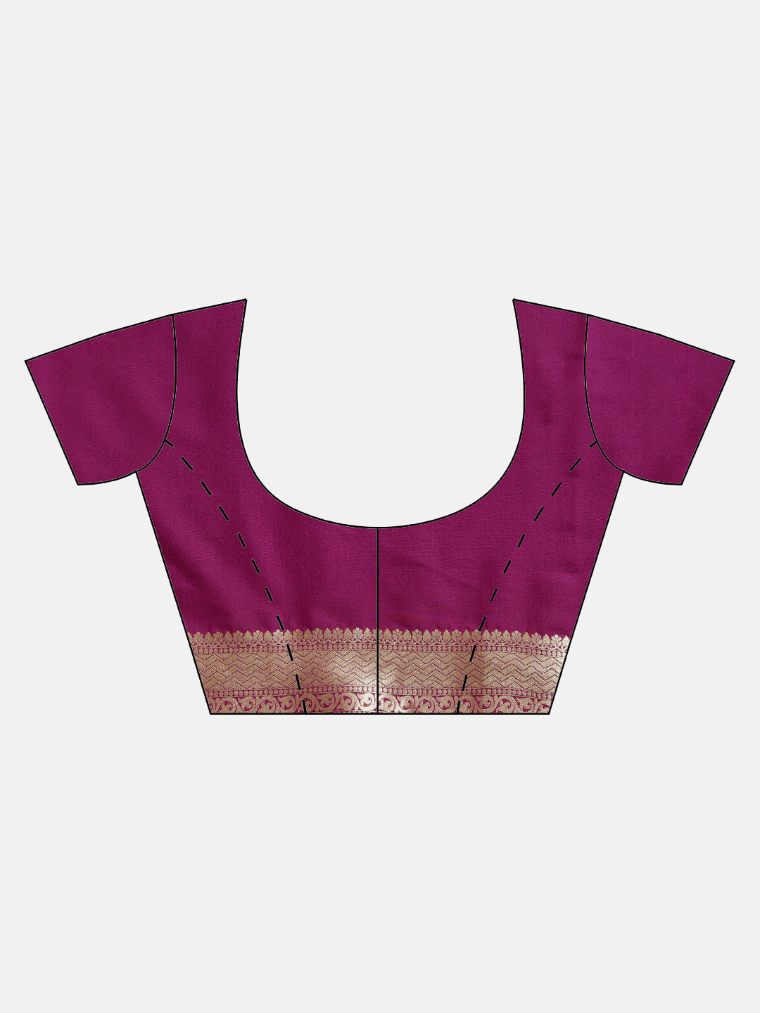 Kanjiwaram Silk Saree with Stylish Paisley Zari Weaving