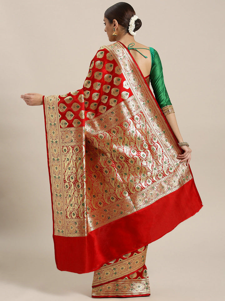 Kanjiwaram Wedding Silk saree with Dupatta