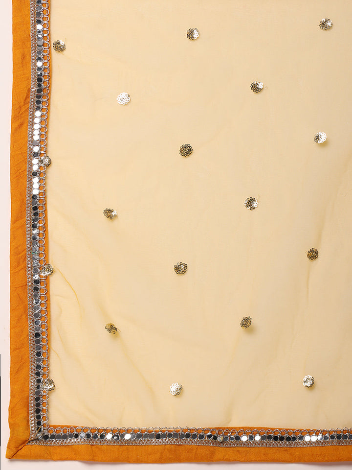 Kalidar Peplum Kurta Sharara Set