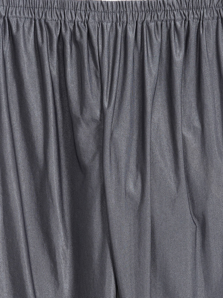 Angrakha Embossed Suit with Banarasi Dupatta