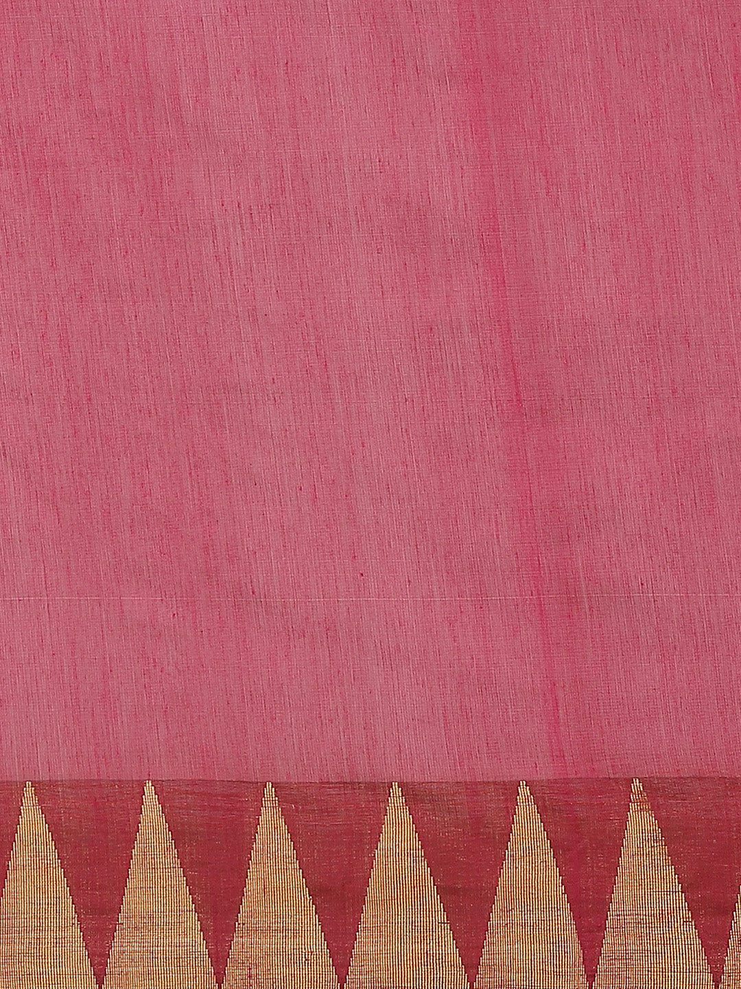 Deep Wine Venkatgiri Heritage of India Saree with Temple Weaving Border & Tassels