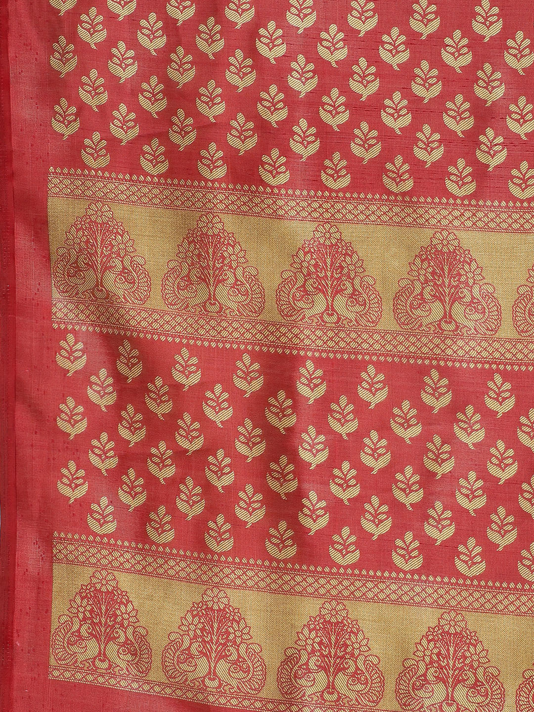 Bhagalpuri Silk Printed Saree with Animal Motifs
