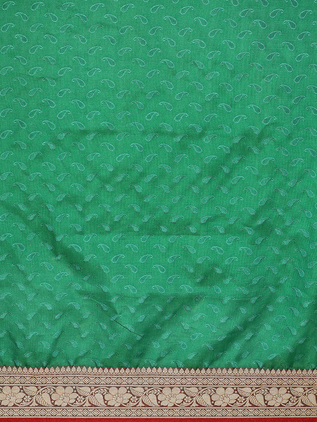 Banarasi Jamdani inspired Paisley Pattern Saree