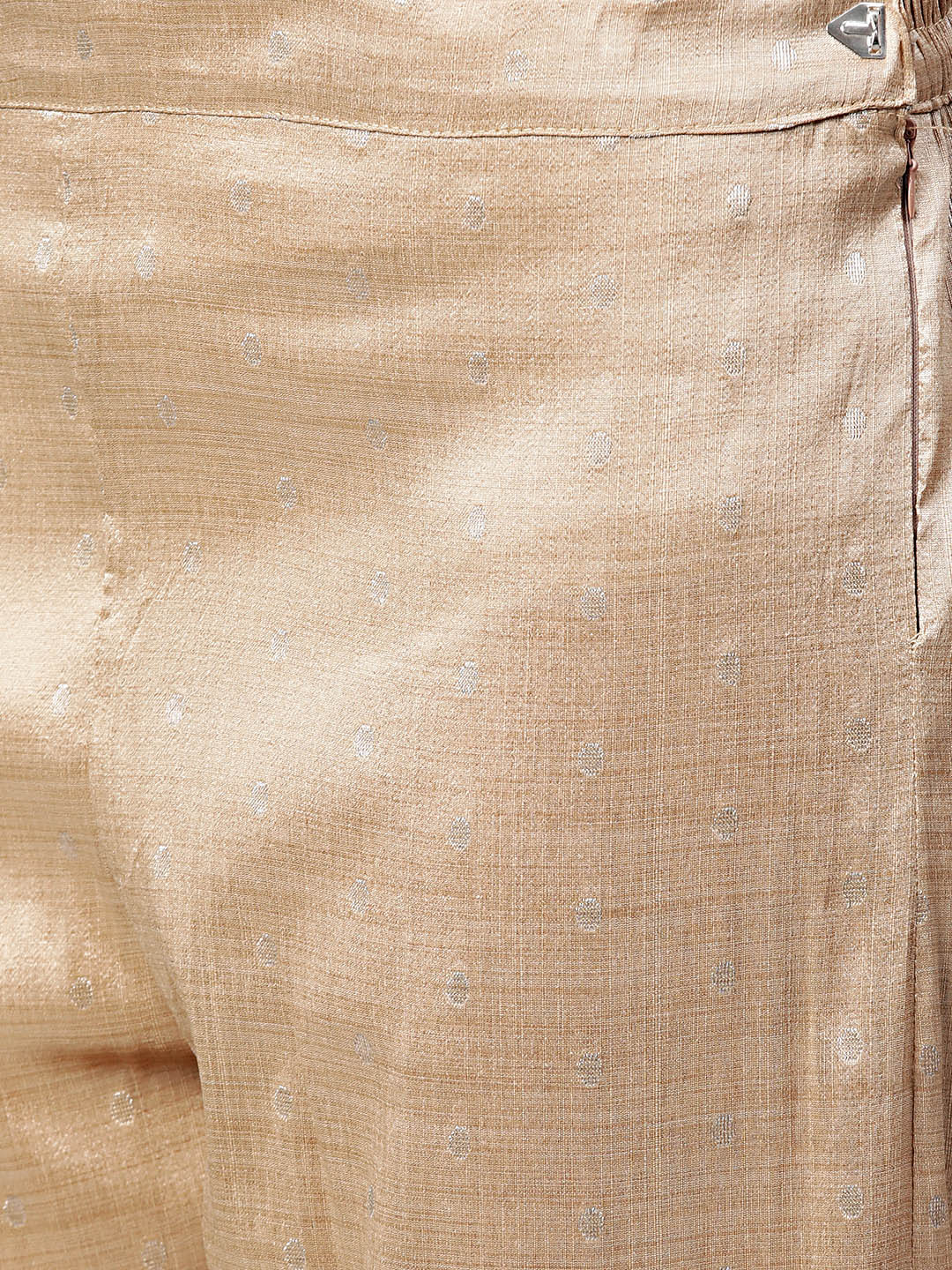 Pathani Style Kurta Set with Jacquard Woven pants