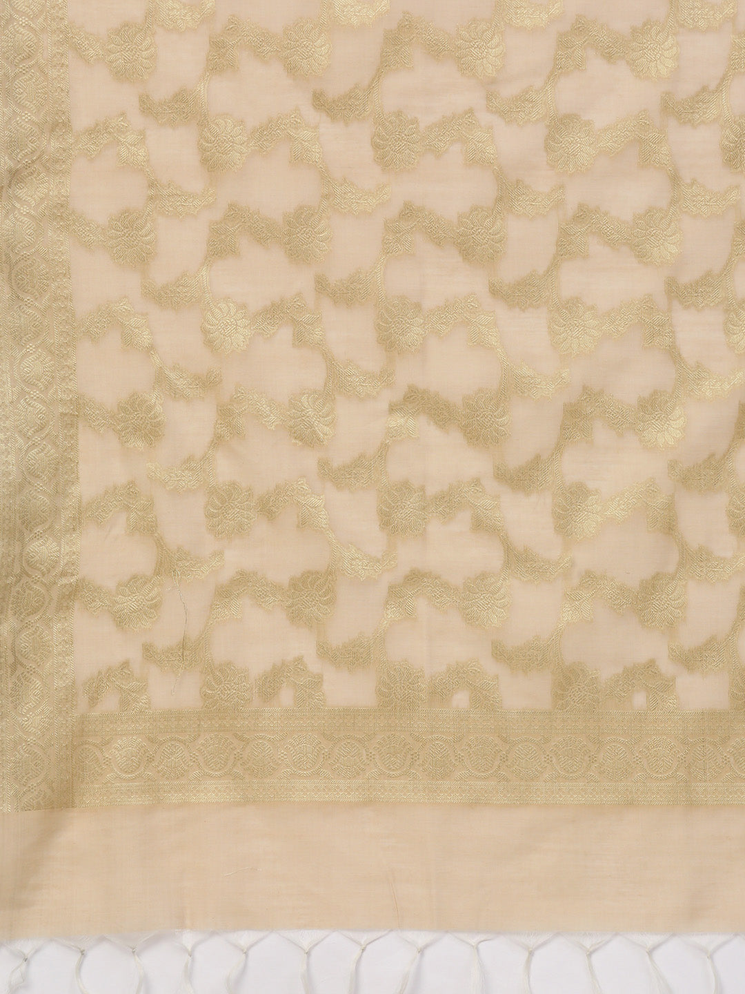 Banarasi Handloom Dress Material with Zari Resham Weaving