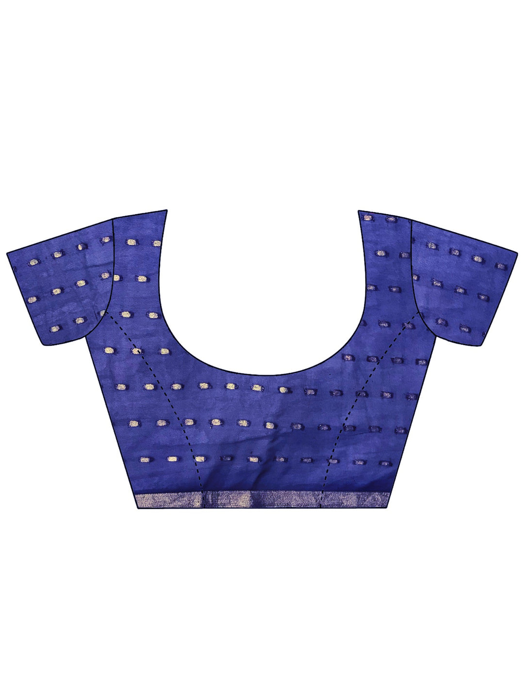Pink Blue Ombre Banarasi Khaddi Georgette Saree with Floral Weaving