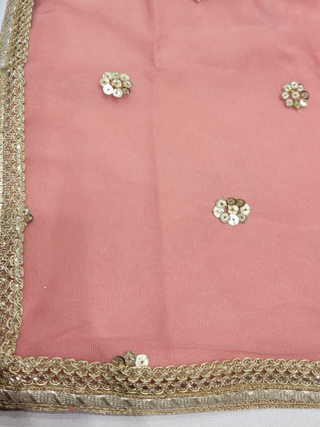 Banarasi Meenakari Straight Suit with Pearl, Mirror Embellishments & Tasseled Hemline