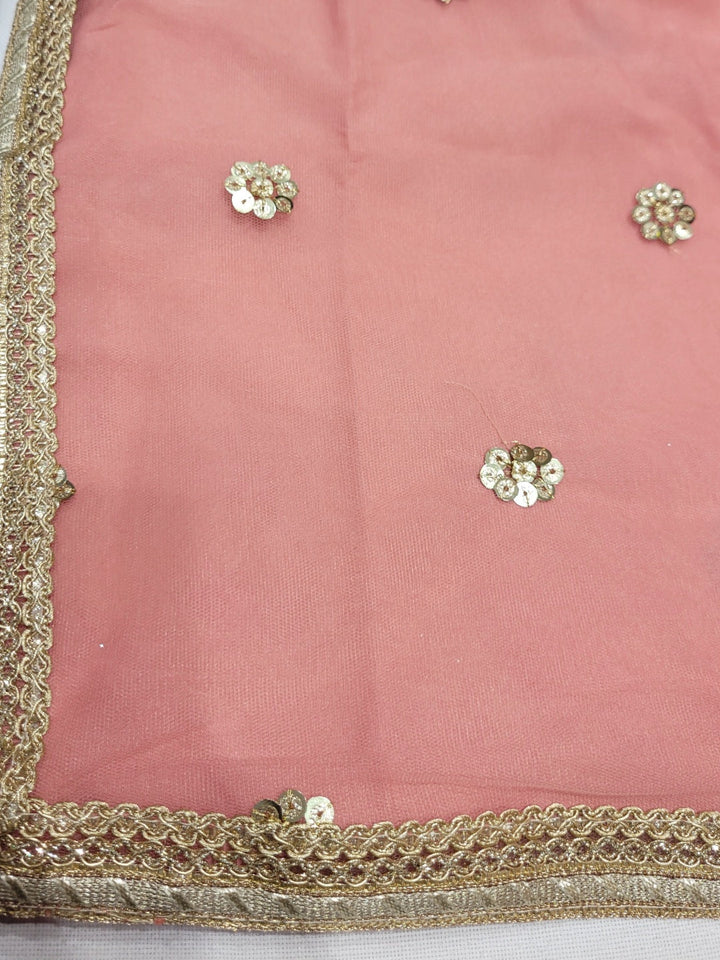 Banarasi Meenakari Straight Suit with Pearl, Mirror Embellishments & Tasseled Hemline