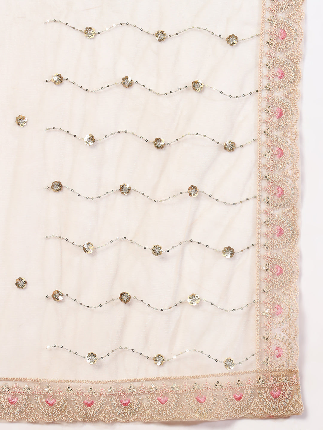Chhabra 555 Peacock Theme Multi thread, Zardozi Embroidery Lehenga Choli Set & Scalloped Dupatta