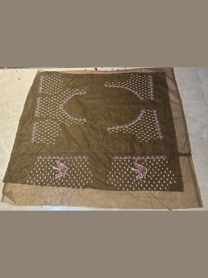 Regal Garnet and Gold Festive Lehenga
