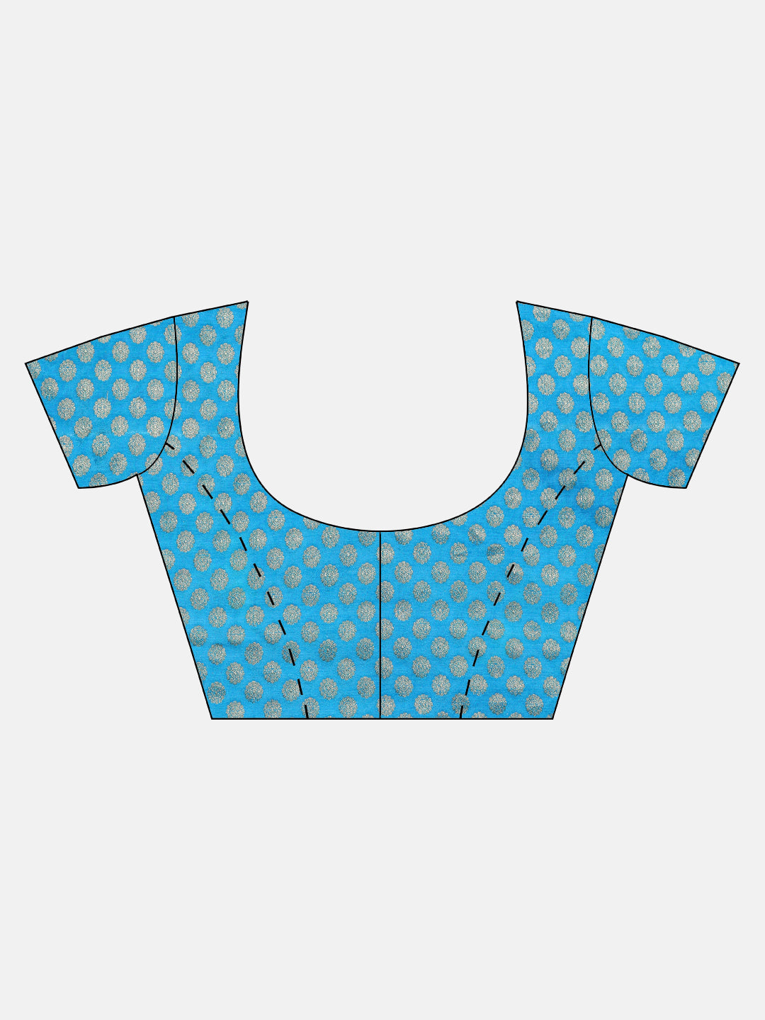 Chiffon Checked Ombre Bandhej Saree