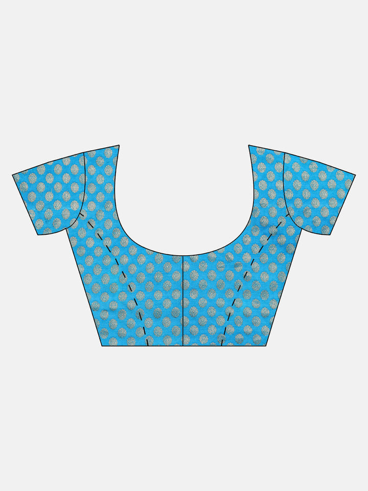 Chiffon Checked Ombre Bandhej Saree