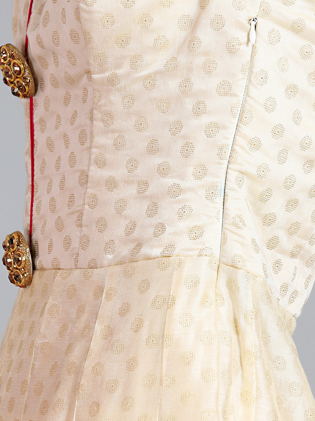 Embellished Anarkali Suit with Sequinned Ombre Dupatta