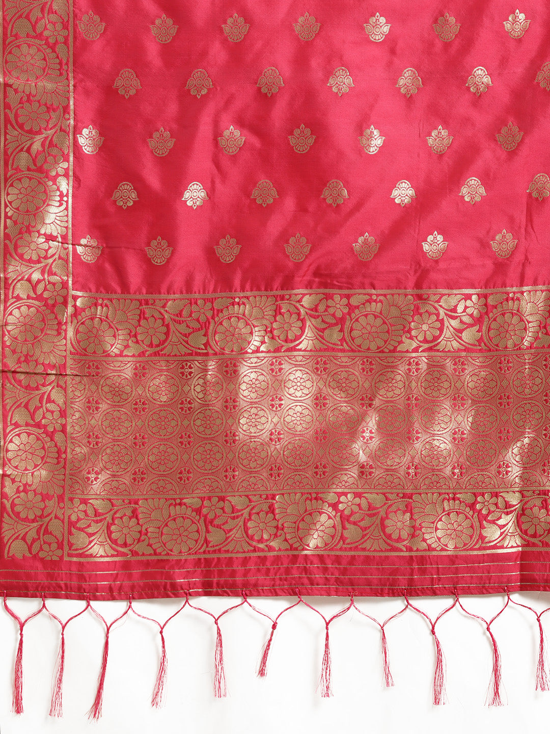 Teal Semi Stitched Banarasi Brocade Silk Lehenga Set with Floral Zari, Meenakari Weaving