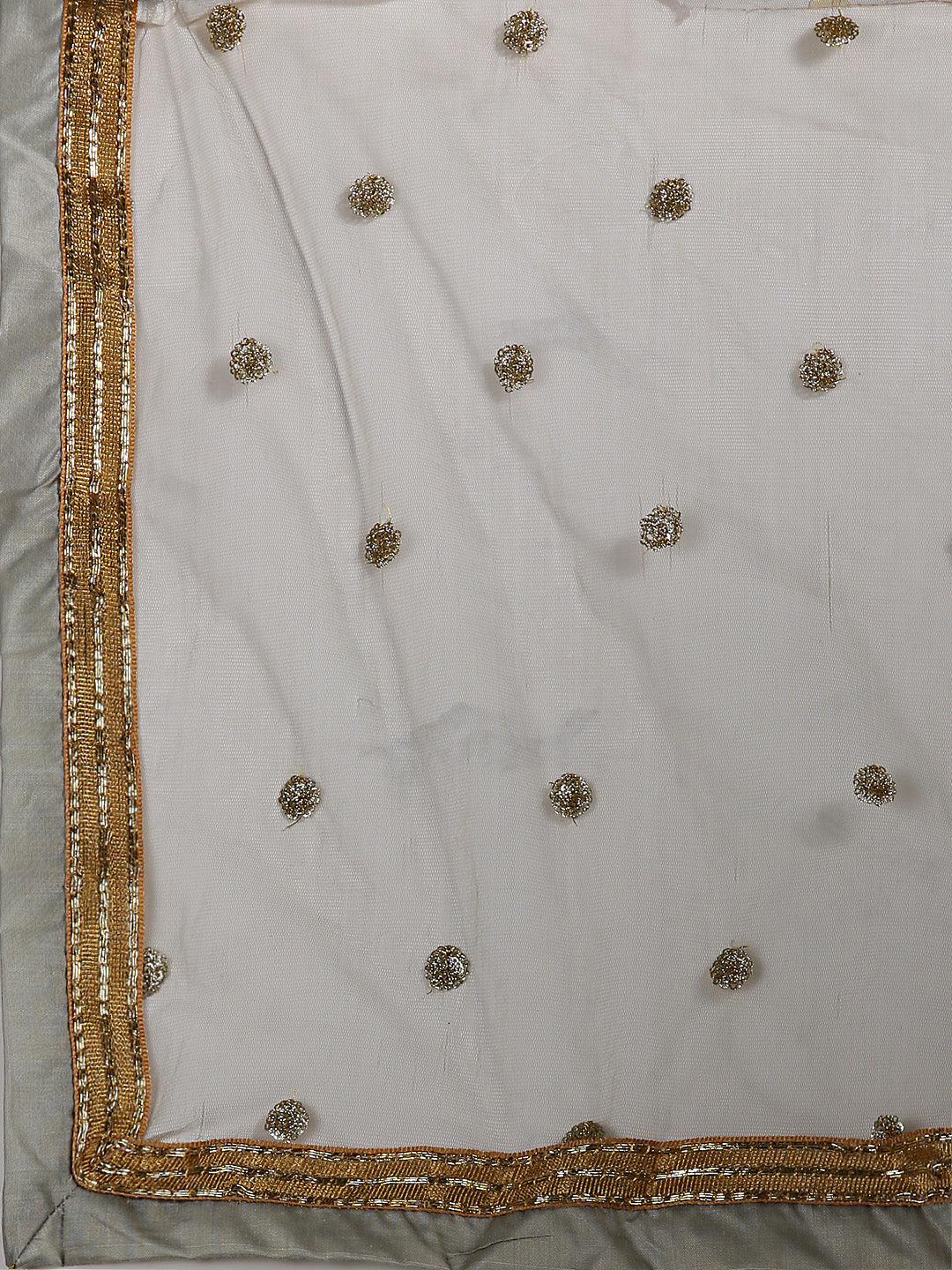 Jewelled Neckline Kurta with Embroidered Pallazo