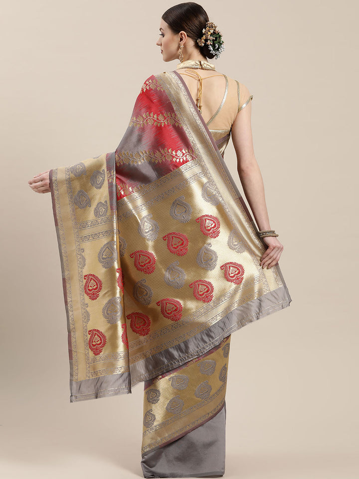 Ombre Kanjiwaram Silk Saree